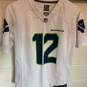 Seattle Seahawks White Jersey